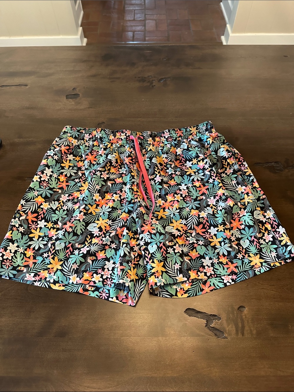 chubbies The Boomerangs Stretch Board Shorts.